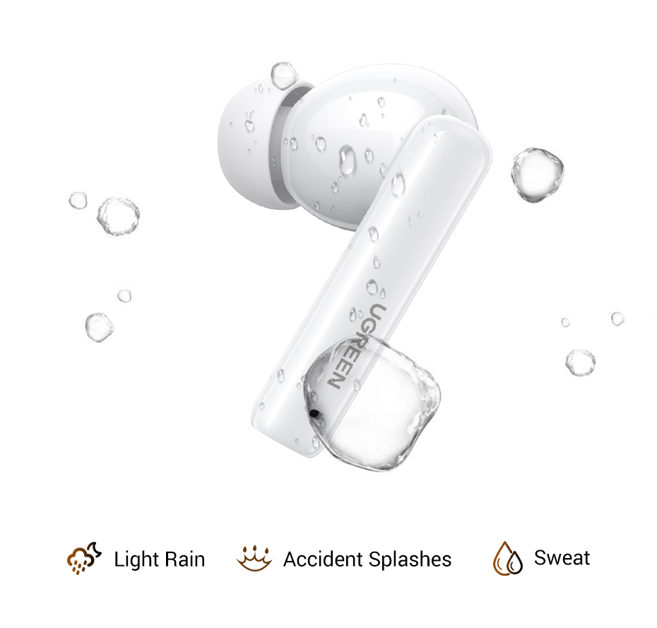 UGREEN 15158 HiTune T6 ANC TWS Wireless Earbuds with Active Noise Cancellation, Hi-Res LDAC, Bluetooth 5.3 Perfect for iPhone 17 Pro Max