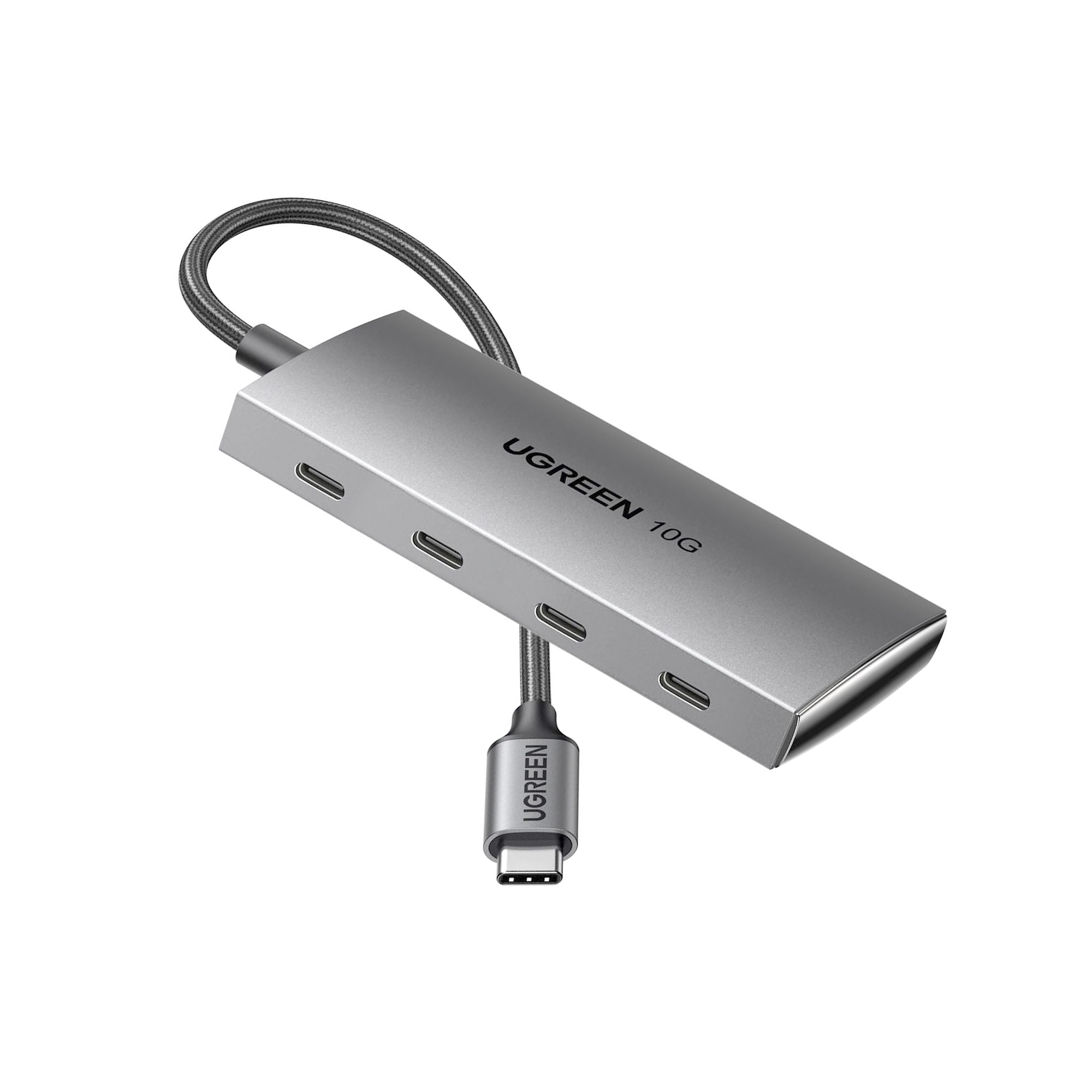 UGREEN 15651 USB C Hub Gen2 10Gbps 4 Ports USB-C 3.2 High-Speed USB-C Multiport Splitter