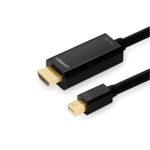 UGREEN 20848 Mini Displayport to HDMI Cable 4K Thunderbolt 2 HDMI Converter (1.5 Meter)