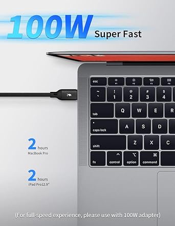 MOMAX Go Link DC20D USB-C to USB-C PD Cable 100W (2 Meters)