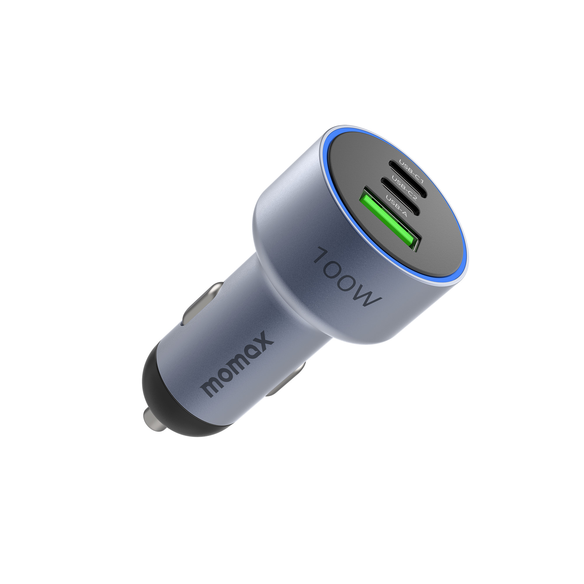 MOMAX MOVE UC17E 100W 3-Port Car Charger