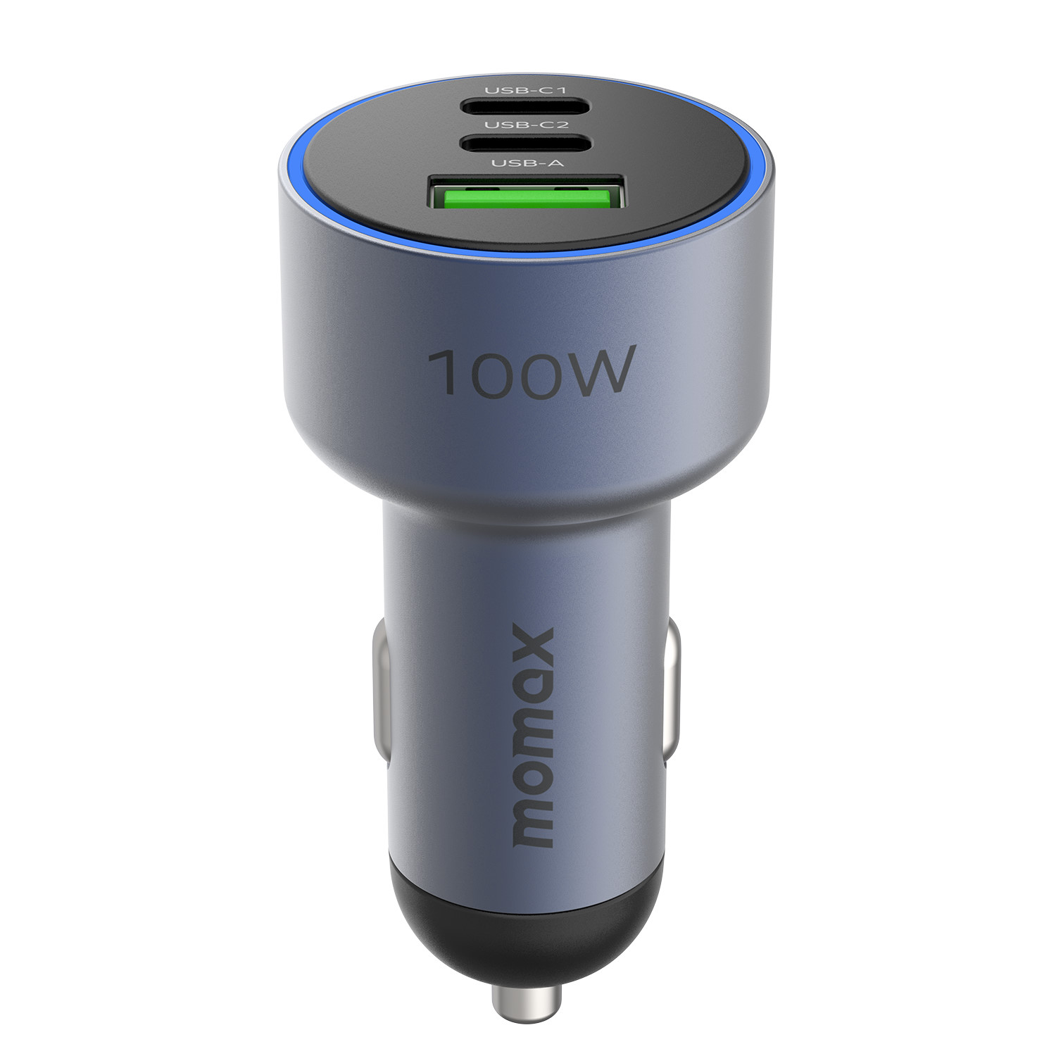 MOMAX MOVE UC17E 100W 3-Port Car Charger