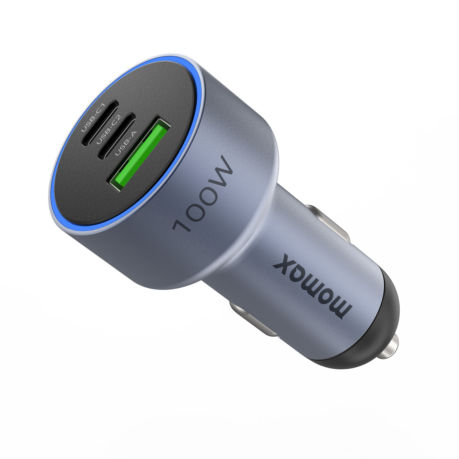 MOMAX MOVE UC17E 100W 3-Port Car Charger