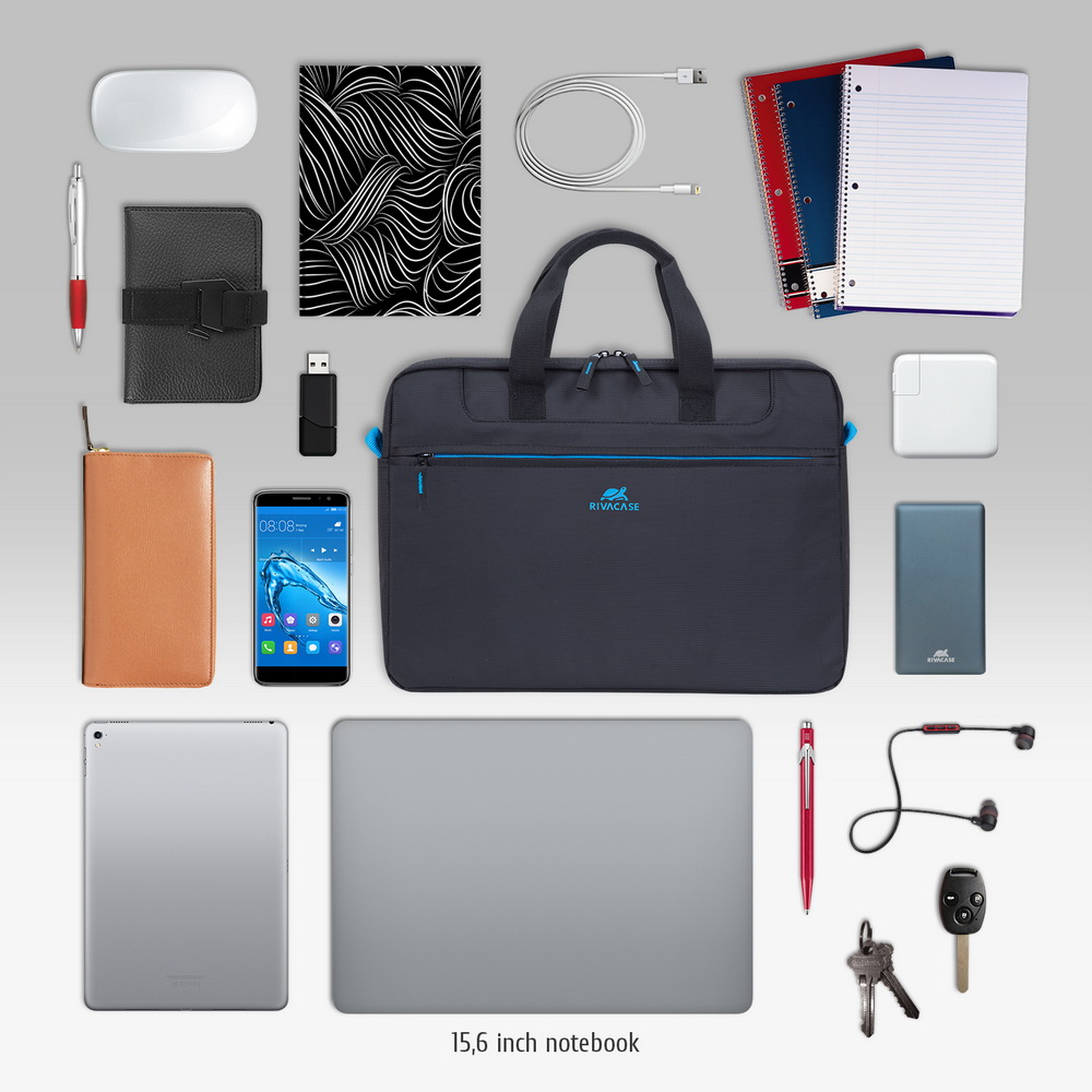 RIVACASE 8037 Black Laptop Bag 15.6 RIVACASE 8037 Black Laptop Bag 15.6
