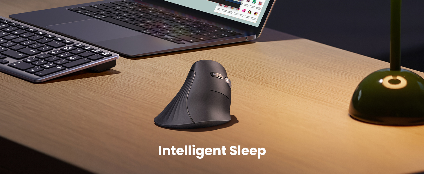 UGREEN 25444 Vertical Mouse Wireless (Bluetooth 5.0+2.4G) 4000 DPI Max Ergonomic Mouse with 5 Buttons UGREEN 25444 Vertical Mouse Wireless (Bluetooth 5.0+2.4G) 4000 DPI Max Ergonomic Mouse with 5 Buttons