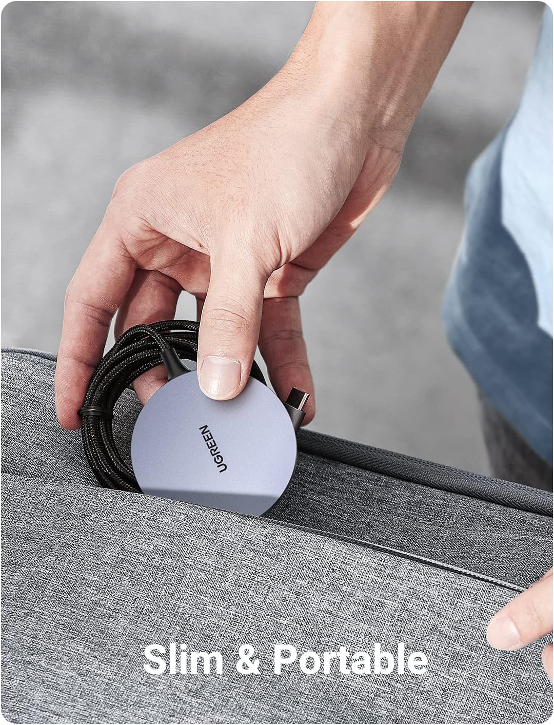 UGREEN 30233 Magnetic Wireless Charger 15W Max Qi