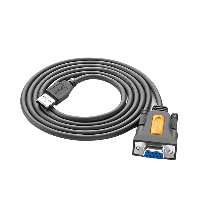 UGREEN 20201 USB to DB9 RS-232 Female Adapter Cable (1.5 Meter)