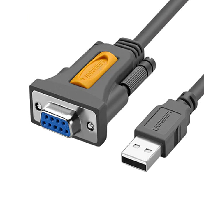 UGREEN 20201 USB to DB9 RS-232 Female Adapter Cable (1.5 Meter)