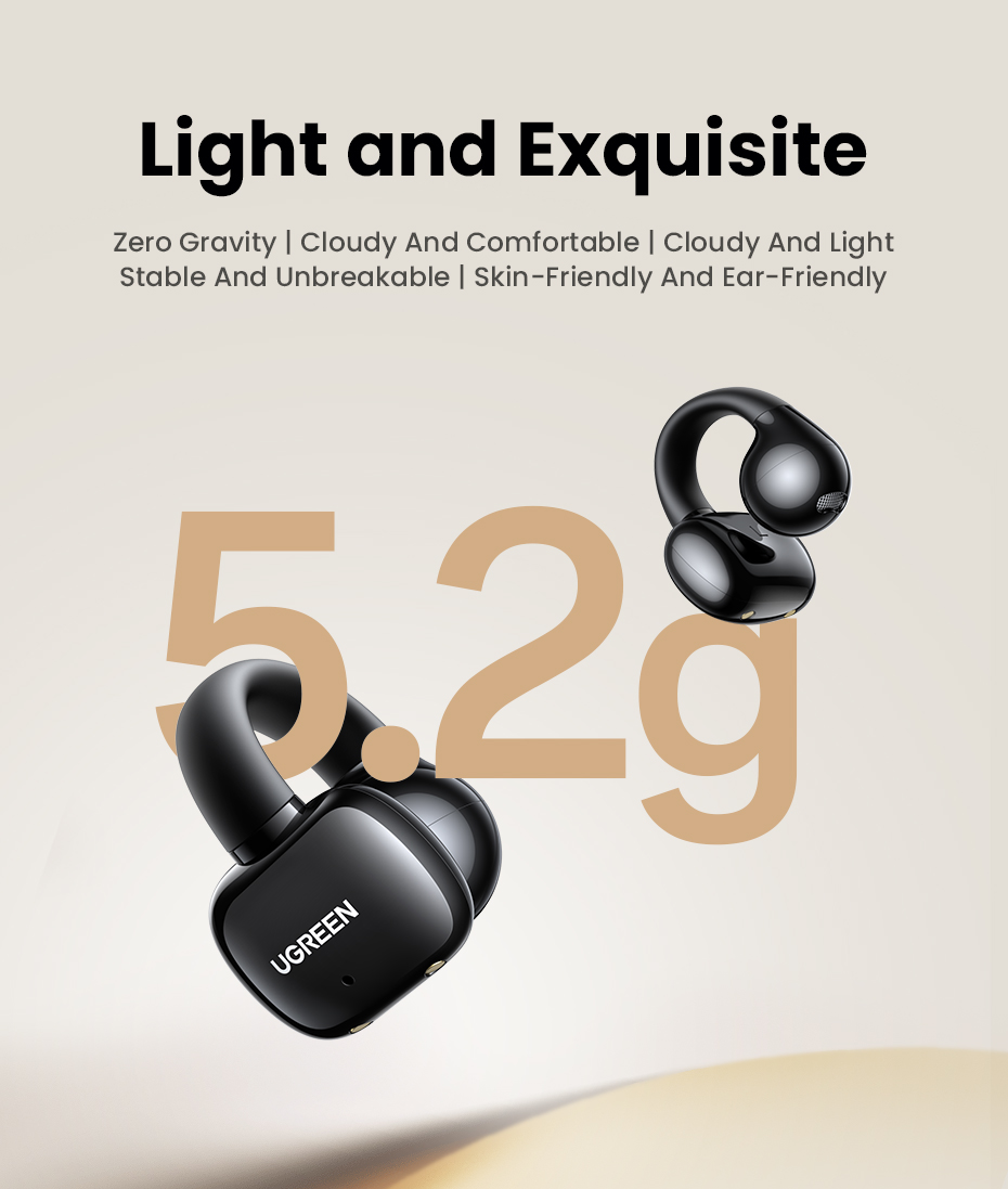 UGREEN 35296 HiTune S3 Wireless Bluetooth 5.4 Earphones Open Ear Noise Reduction (IPX5 Waterproof) UGREEN 35296 HiTune S3 Wireless Bluetooth 5.4 Earphones Open Ear Noise Reduction (IPX5 Waterproof)