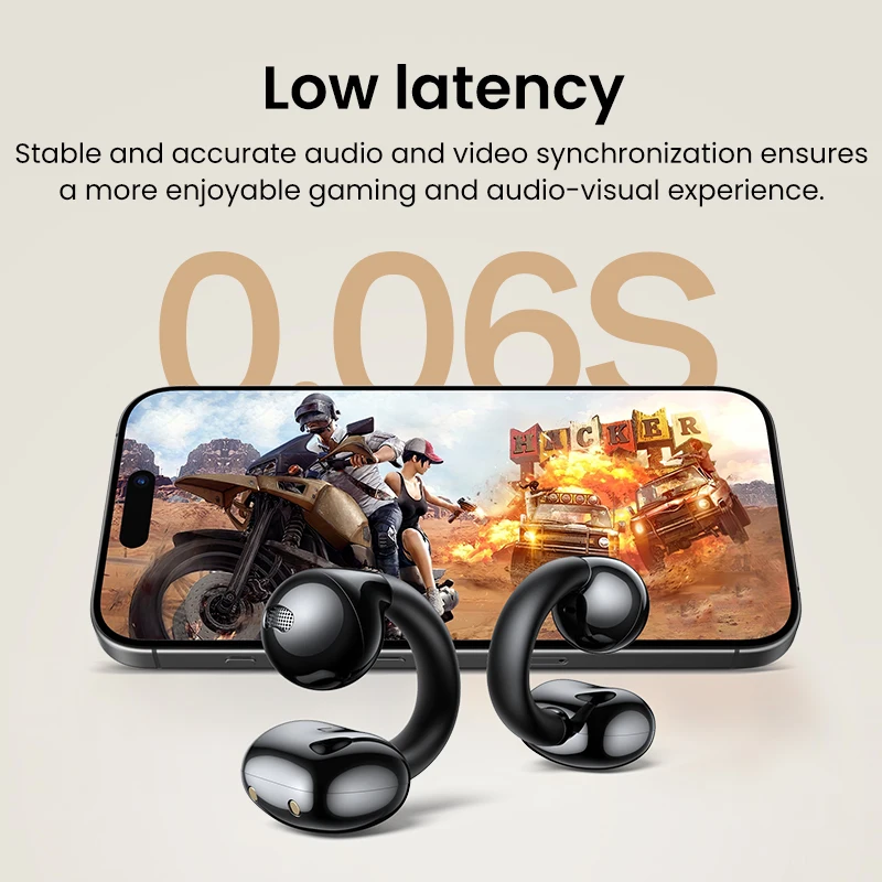 UGREEN 35296 HiTune S3 Wireless Bluetooth 5.4 Earphones Open Ear Noise Reduction (IPX5 Waterproof)