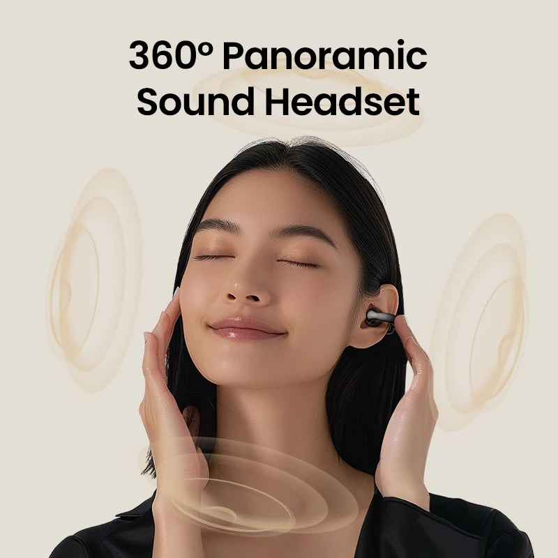 UGREEN 35296 HiTune S3 Wireless Bluetooth 5.4 Earphones Open Ear Noise Reduction (IPX5 Waterproof)