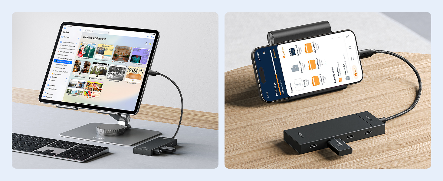 UGREEN 35584 10Gbps 4-in-1 USB 3.2 Adapter Gen 2 with 4 USB-C 3.2 UGREEN 35584 10Gbps 4-in-1 USB 3.2 Adapter Gen 2 with 4 USB-C 3.2