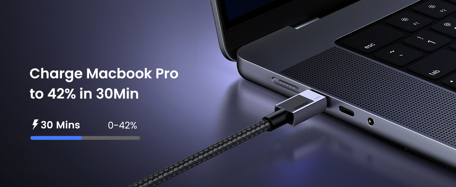 UGREEN 45064 USB-C TO USB-C Cable 100W PD Fast Charging Cable (2 Meter) Compatible with iPhone 17-15/Plus/Pro/Pro Max UGREEN 45064 USB-C TO USB-C Cable 100W PD Fast Charging Cable (2 Meter) Compatible with iPhone 17-15/Plus/Pro/Pro Max