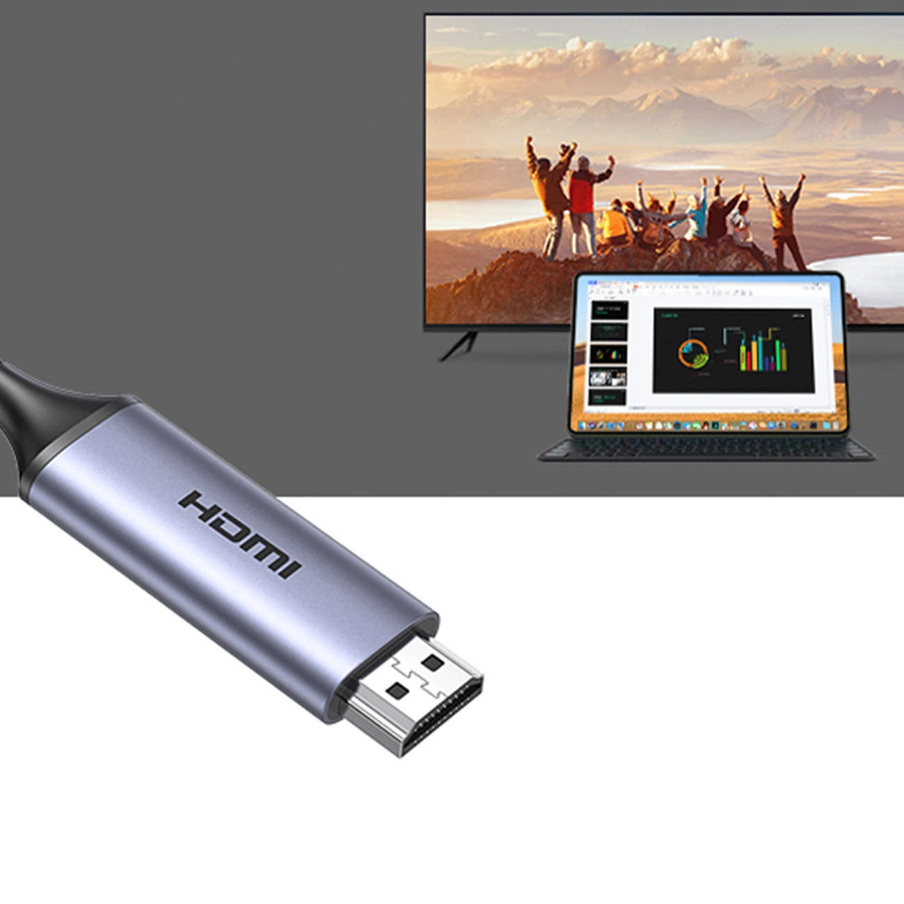 UGREEN 90451 USB Type-C to HDMI 8K@60Hz Cable (1.5 Meter)
