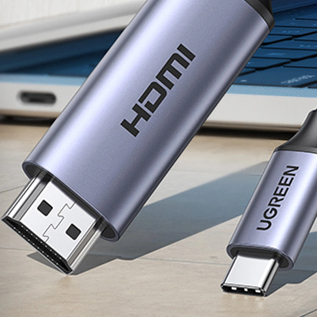 UGREEN 90451 USB Type-C to HDMI 8K@60Hz Cable (1.5 Meter)