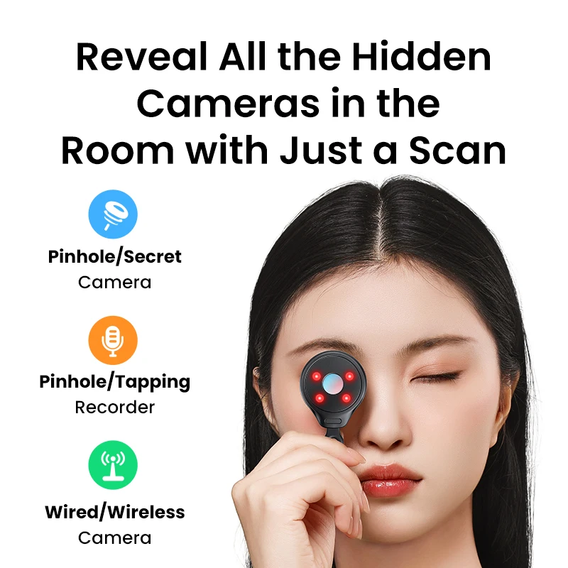 UGREEN 35579 Camera Lens Detector Portable Anti-Peeping Protection