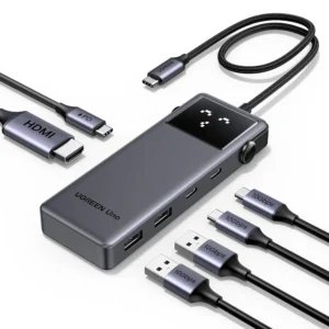 UGREEN 35998 Uno 6-in-1 USB-C Hub with 10Gbps USB-C & USB-A Data Ports