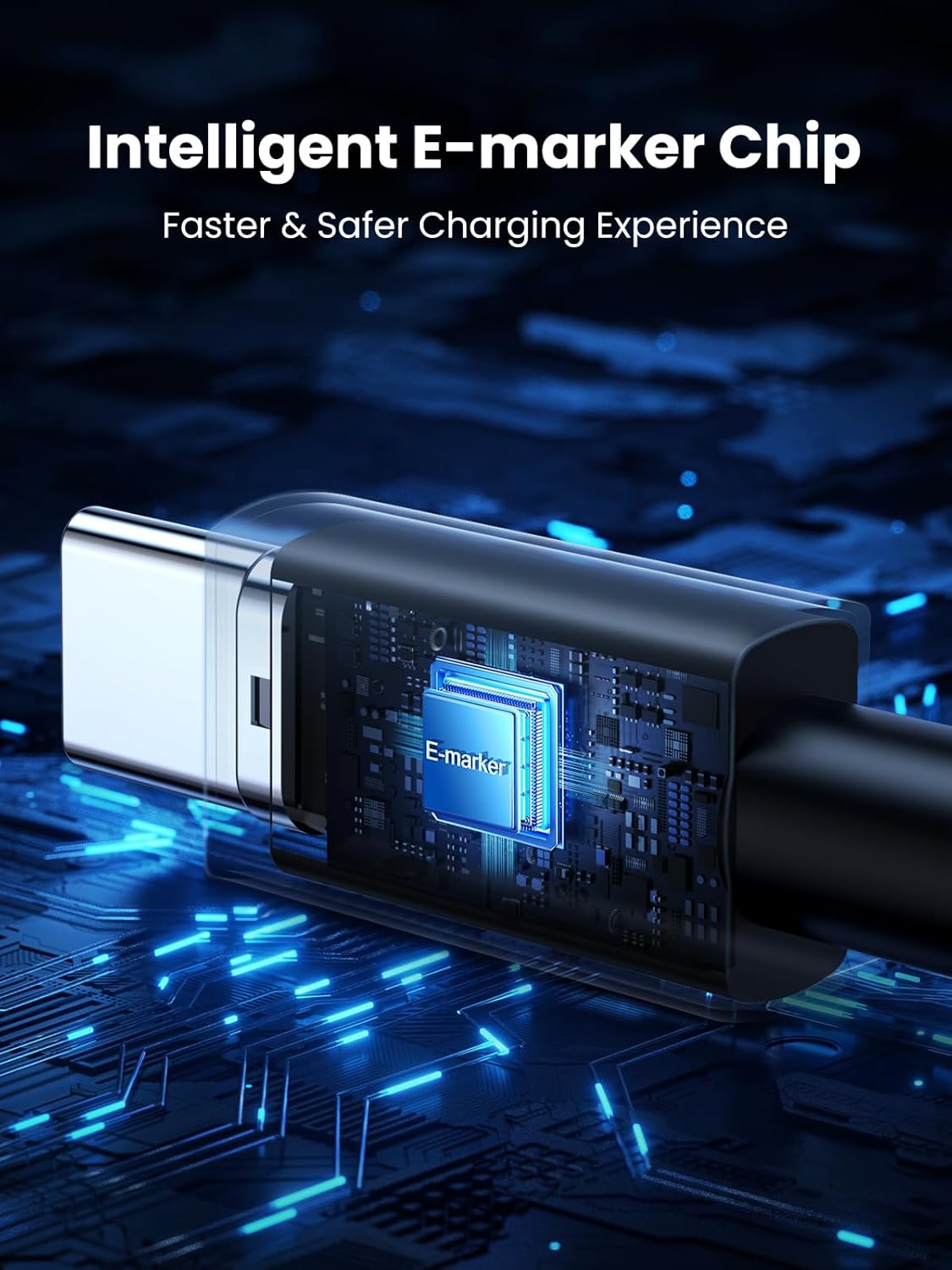 UGREEN 45068 USB-C TO USB-C Cable 240W PD Fast Charging Cable (2 Meter) Compatible with iPhone 16/15/Plus/Pro/Pro Max
