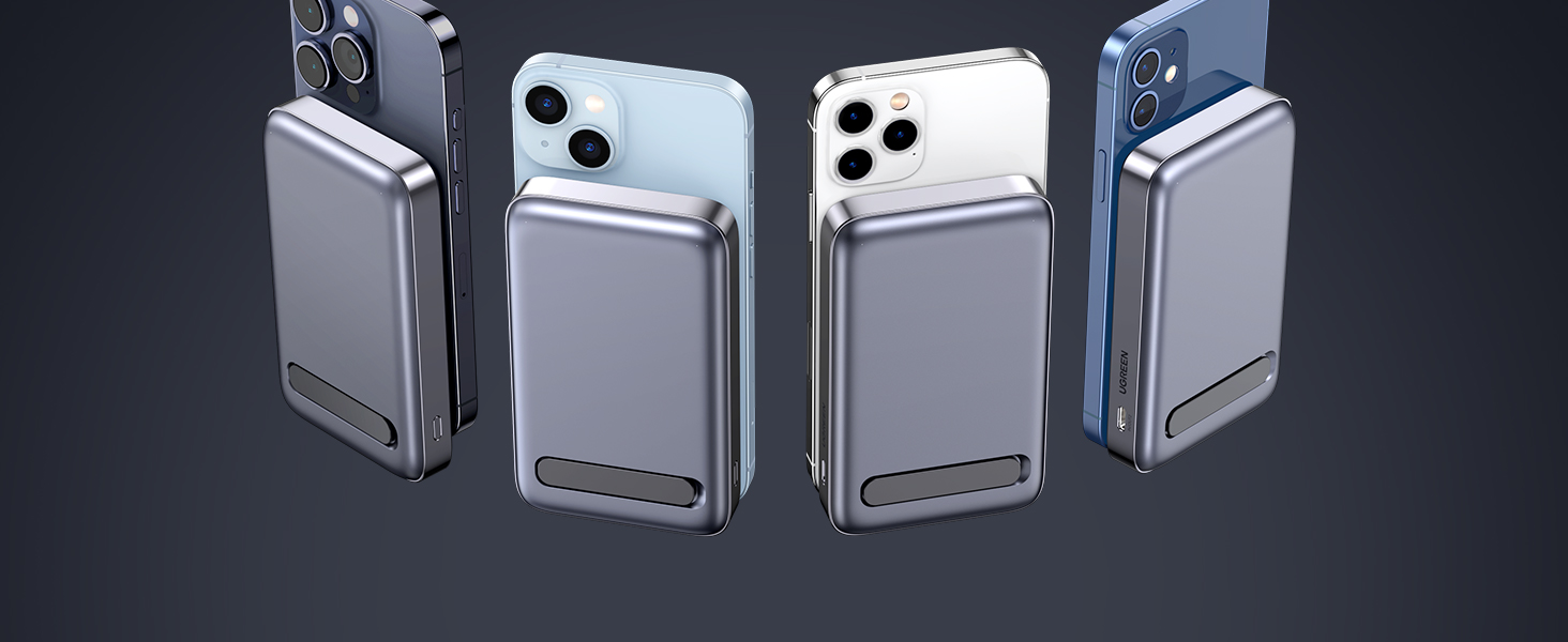 UGREEN 15086 Magnetic Power Bank 10000mAh Battery Compatible with Magsafe iPhone 12-17 Series