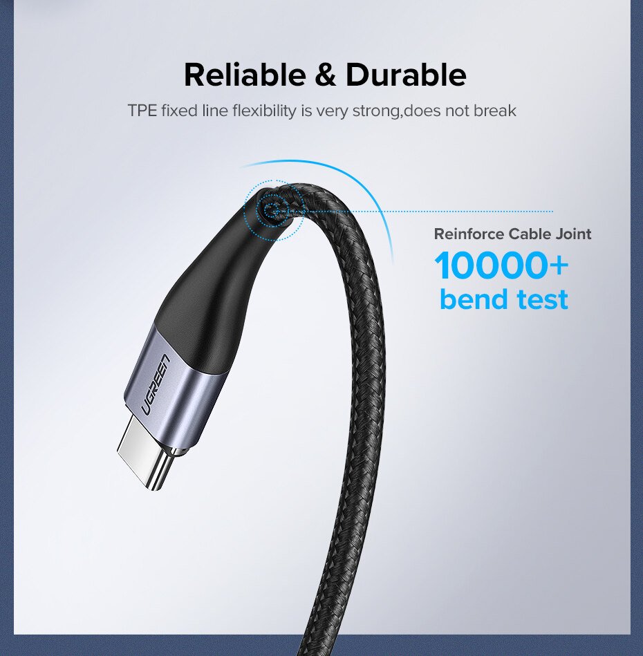 UGREEN 60207 Magnetic Charging Cable with 3A USB-C & Micro USB Plugs (1 Meter) Qualcomm 3.0 Quick Charge UGREEN 60207 Magnetic Charging Cable with 3A USB-C & Micro USB Plugs (1 Meter) Qualcomm 3.0 Quick Charge