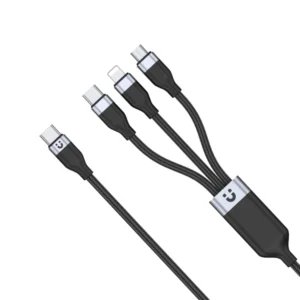 UNITEK C14101BK 3-in-1 USB-C to Lightning