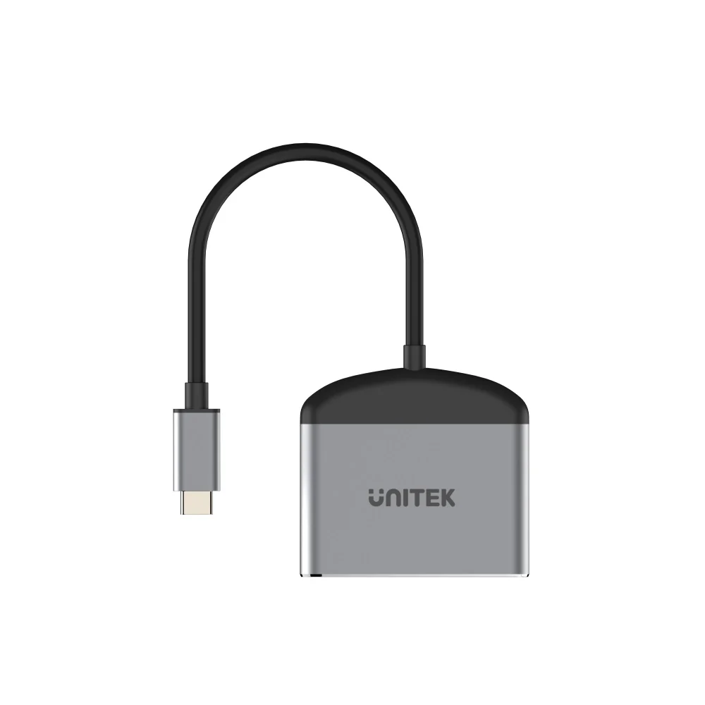UNITEK USB-C to HDMI 8K Adapter with USB 3.0 and PD 100W Charging