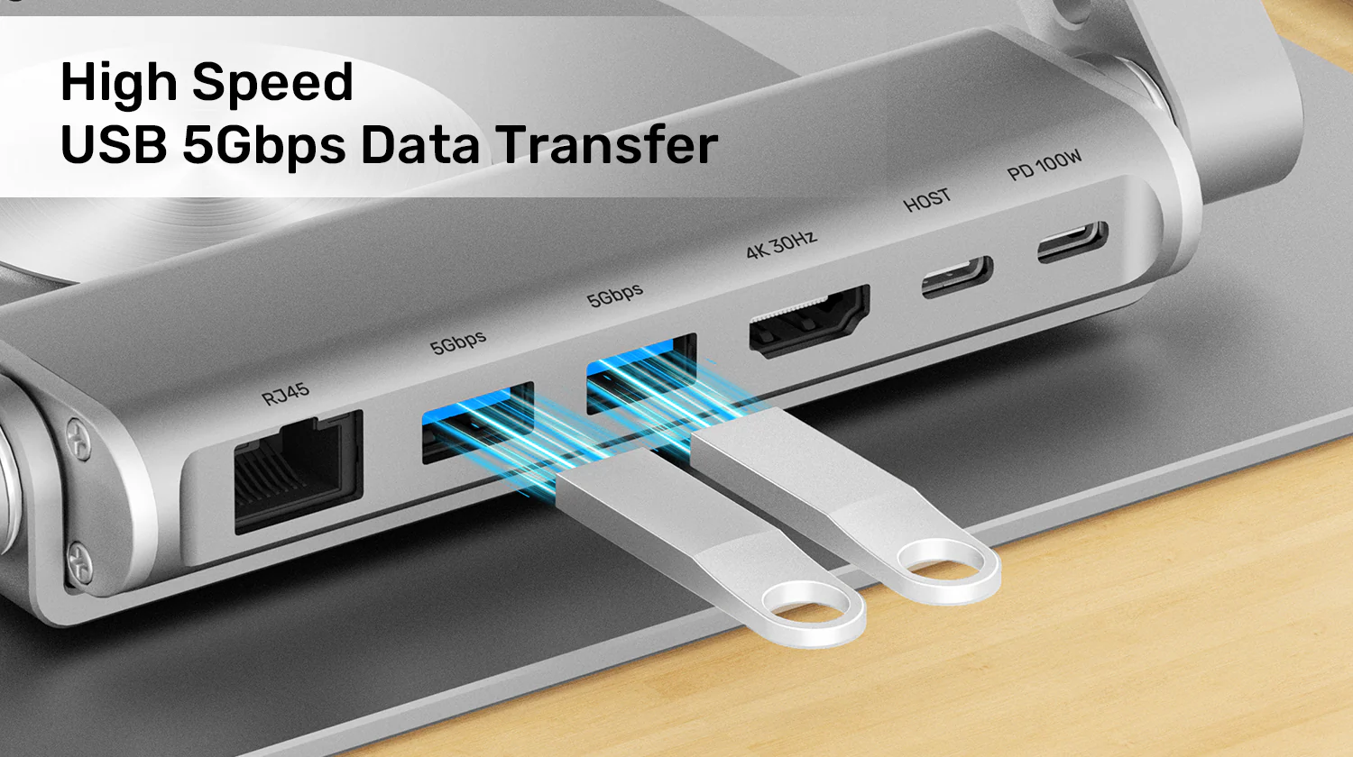 UNITEK Laptop Stand with Detachable USB-C Hub 360° Rotating Base Tilt Design Supports up to 15.6 UNITEK Laptop Stand with Detachable USB-C Hub 360° Rotating Base Tilt Design Supports up to 15.6
