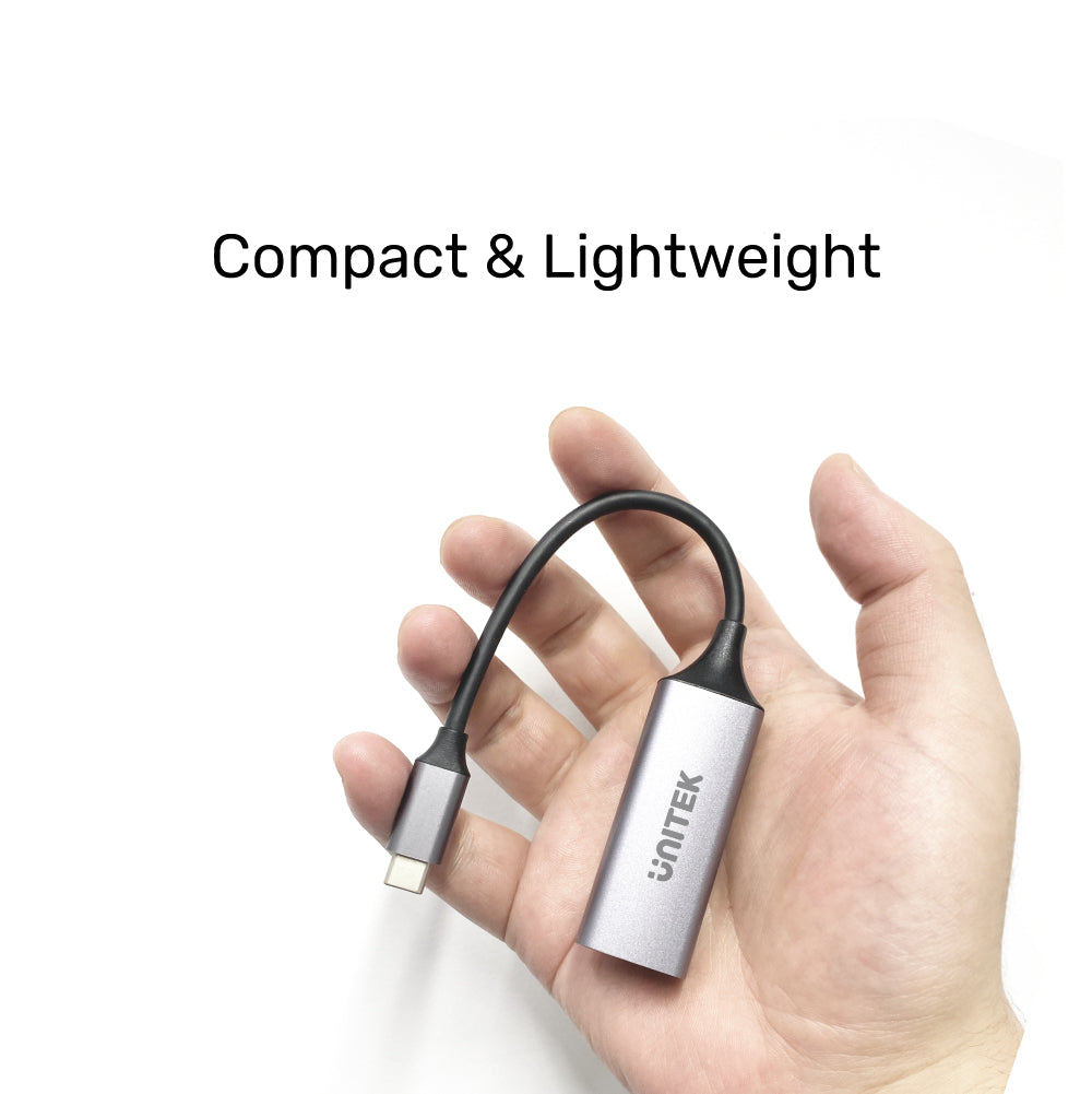 UNITEK USB-C to Gigabit Ethernet Adapter 5Gbps USB 3.1 Data Transfer Compatible with Windows, Mac, Linux UNITEK USB-C to Gigabit Ethernet Adapter 5Gbps USB 3.1 Data Transfer Compatible with Windows, Mac, Linux
