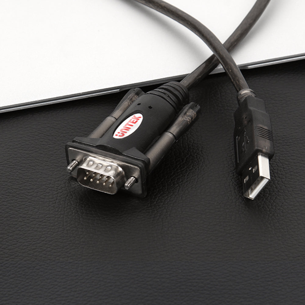 UNITEK USB to Serial RS232 DB9 Adapter Cable (1.5 Meter) UNITEK USB to Serial RS232 DB9 Adapter Cable (1.5 Meter)