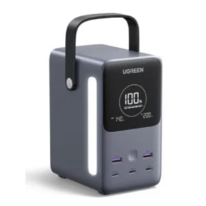 UGREEN 25286 Portable Charger 48,000mAh 300W Power Bank 5 Ports