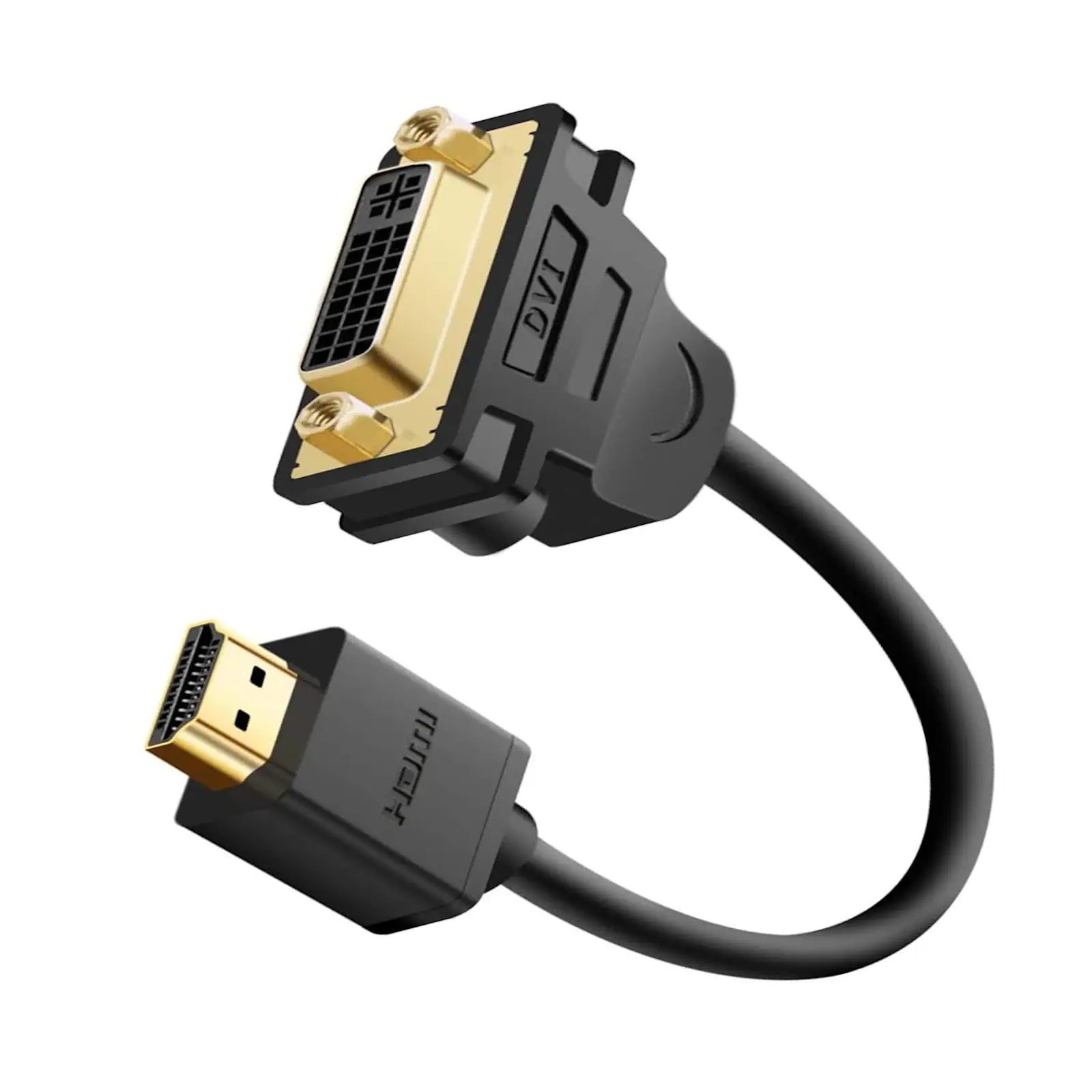 Buy UGREEN 20136 HDMI Male to DVI Female Adapter Cable (0.2 Meter) Black Online in Pakistan - UGREEN PK