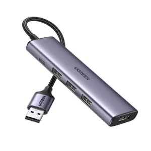 UGREEN 20805 USB 3.0 Hub 4 Ports Aluminum Ultra-Slim Adapter 01