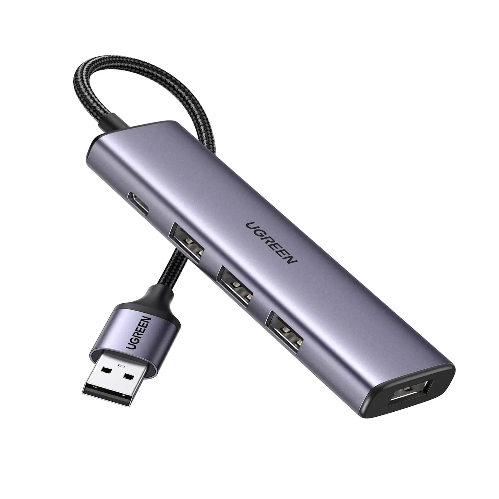UGREEN 20805 USB 3.0 Hub 4 Ports Aluminum Ultra-Slim Adapter 01