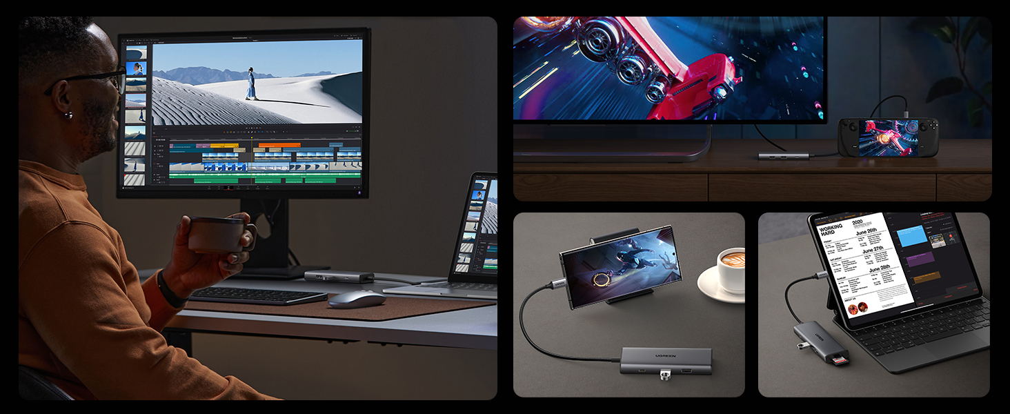 UGREEN 15531 Revodok Pro 107 USB-C 7-IN-1 Hub Buy UGREEN 15531 Revodok Pro 107 USB-C 7-IN-1 Hub Online in Pakistan - UGREEN PK