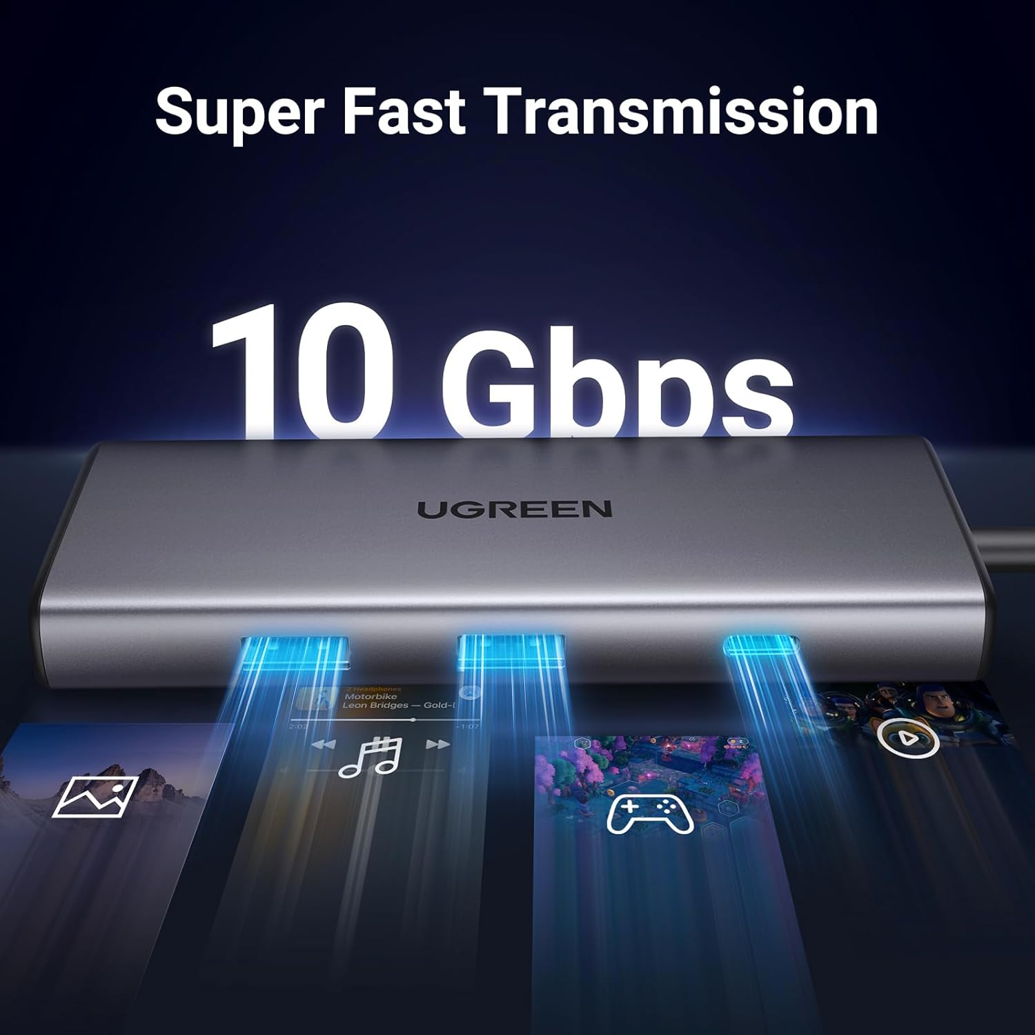 Buy UGREEN 15531 Revodok Pro 107 USB-C 7-IN-1 Hub Online in Pakistan - UGREEN PK