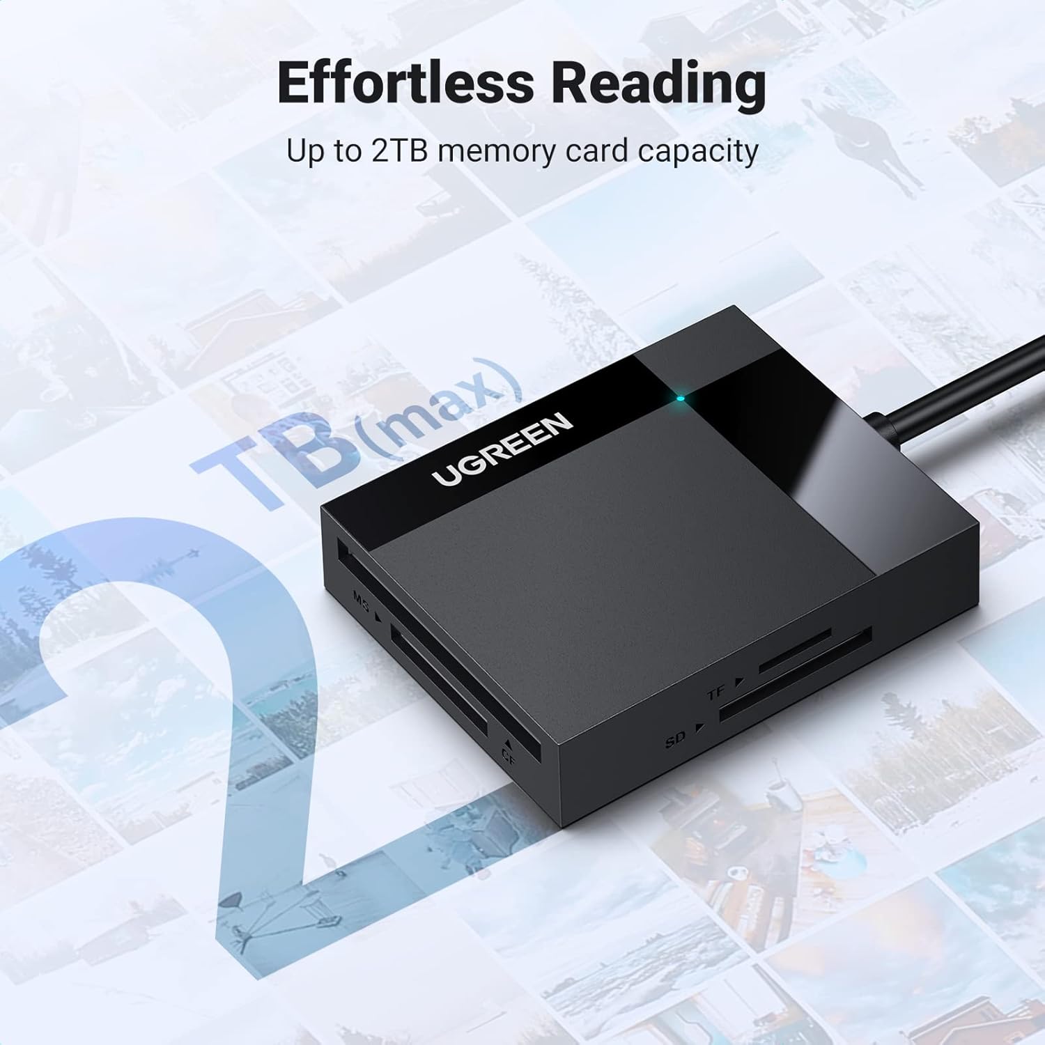 Buy UGREEN 30333 SD Card Reader USB 3.0 Card Hub Adapter 5Gbps Read 4 Cards Simultaneously Online in Pakistan - UGREEN PK