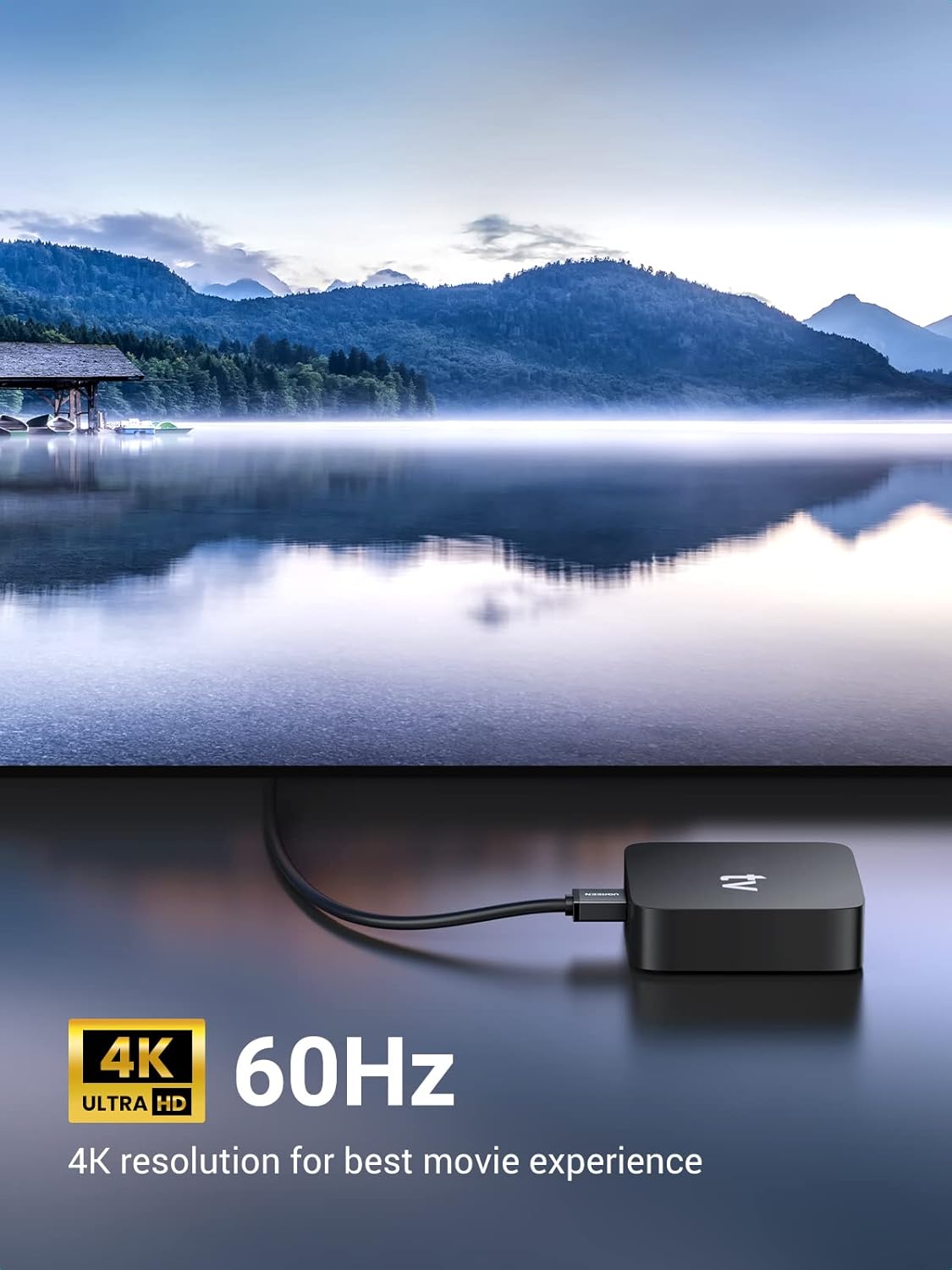 Buy UGREEN 10173 HDMI 2.0 Cable Right Angle 4K 90 Degree (2 Meter) 4K@60Hz Online in Pakistan - UGREEN PK