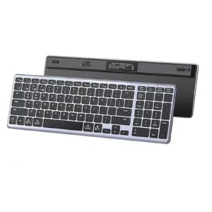 UGREEN 15258 Ultra Slim Wireless Keyboard Bluetooth 5.0 & 2.4G