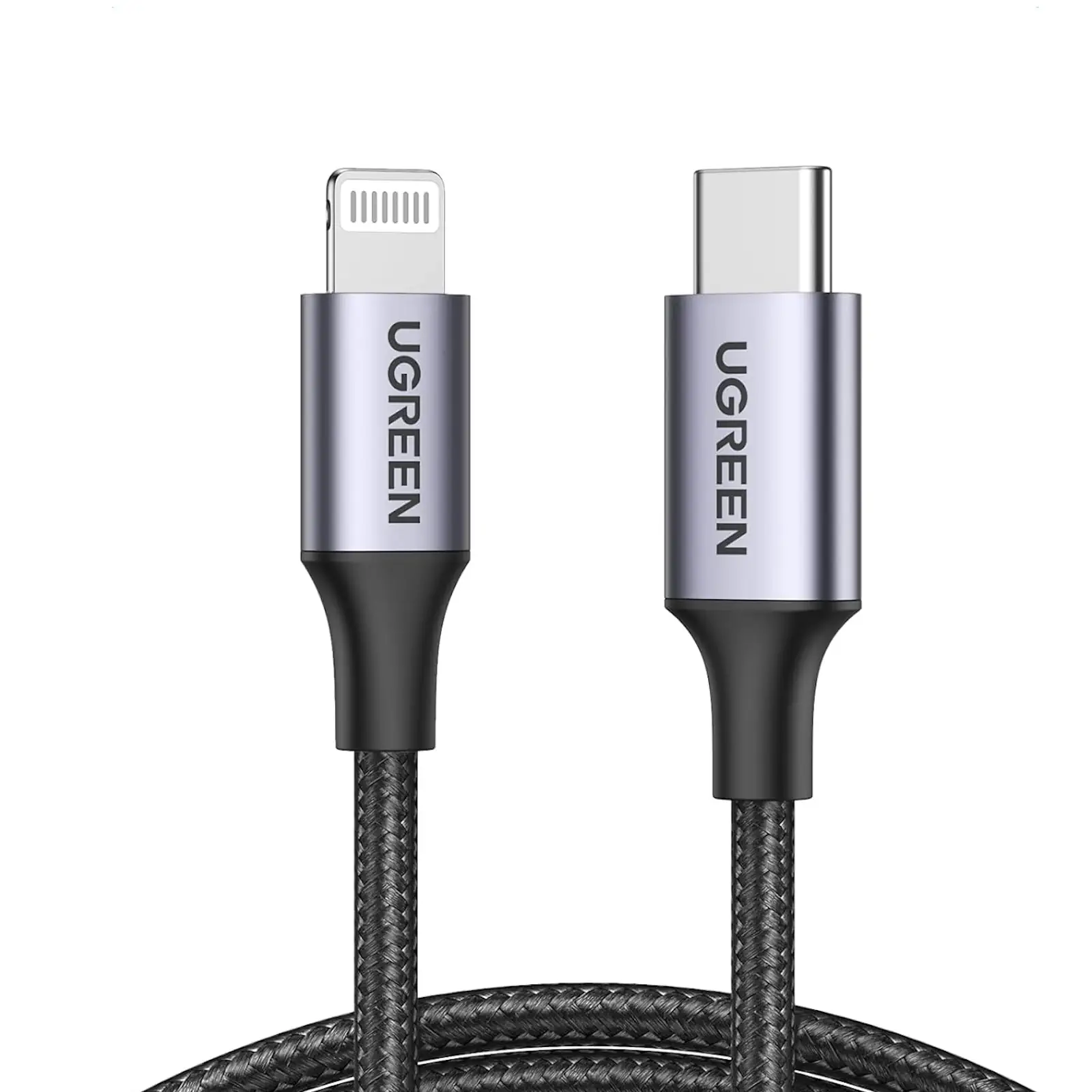 UGREEN 60759 USB C to Lightning Cable (1 Meter) MFi Certification