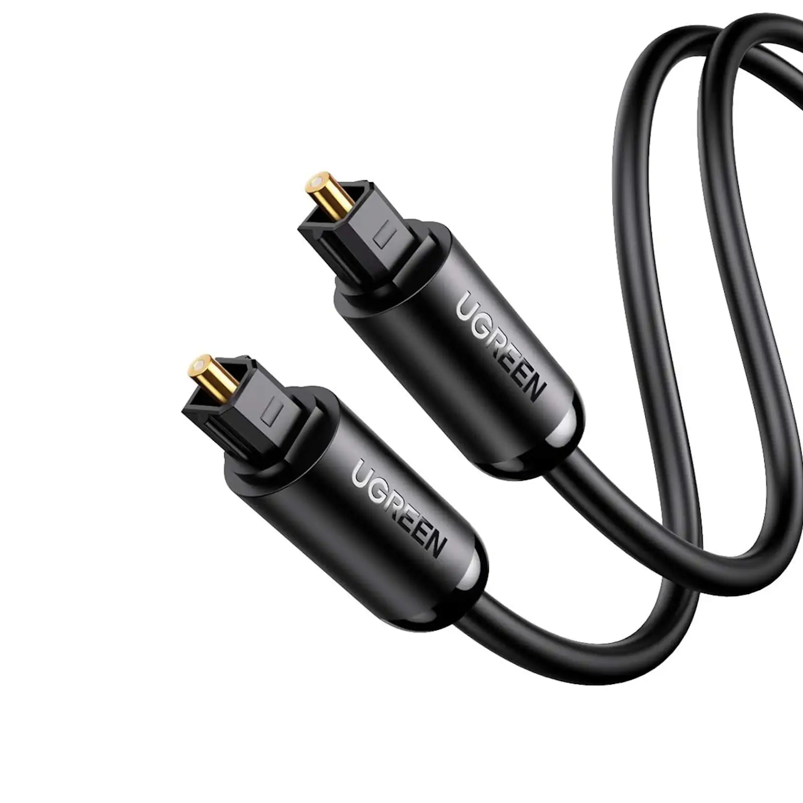 UGREEN 70891 Toslink Optical Audio Cable (1.5 Meter) Black