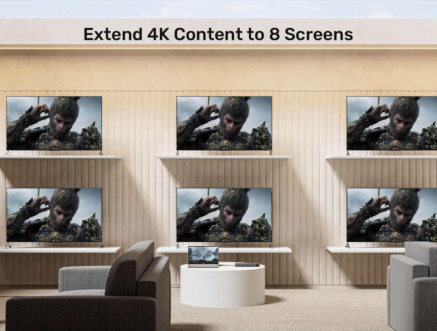 UNITEK 4K HDMI Splitter 1-in-8 Out 4K@30Hz Compatible HDMI 1.4 Buy UNITEK 4K HDMI Splitter 1-in-8 Out 4K@30Hz Compatible HDMI 1.4 Online in Pakistan - UGREEN PK