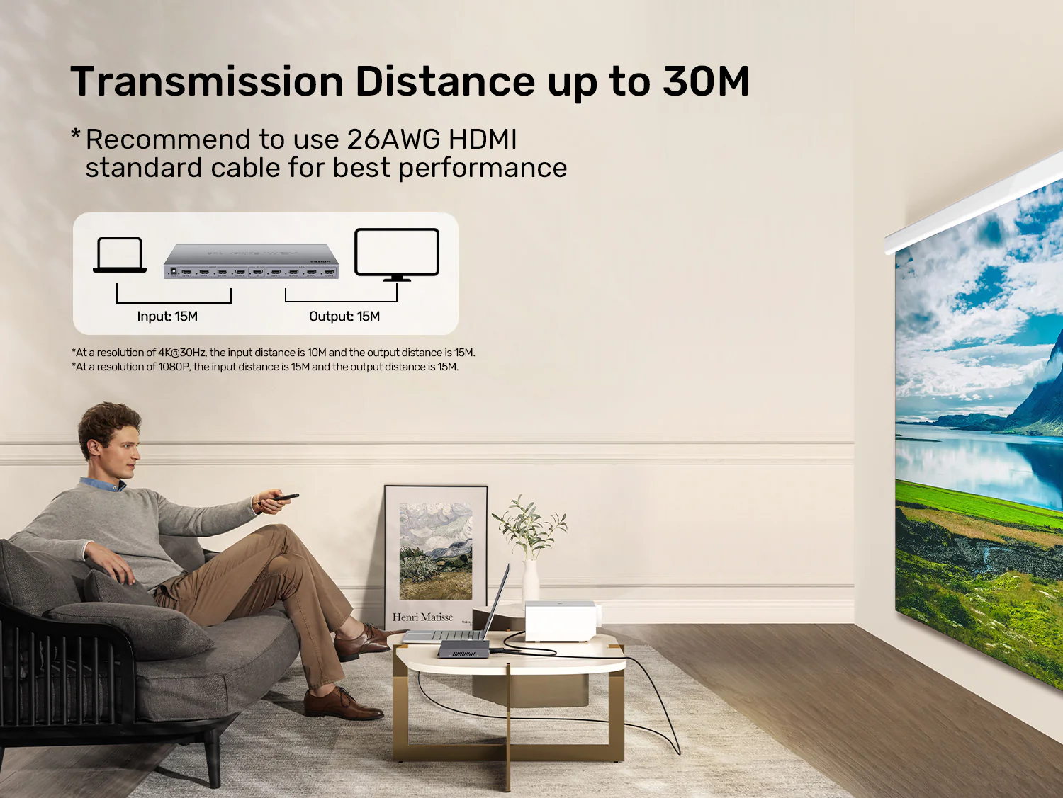 UNITEK 4K HDMI Splitter 1-in-8 Out 4K@30Hz Compatible HDMI 1.4 Buy UNITEK 4K HDMI Splitter 1-in-8 Out 4K@30Hz Compatible HDMI 1.4 Online in Pakistan - UGREEN PK