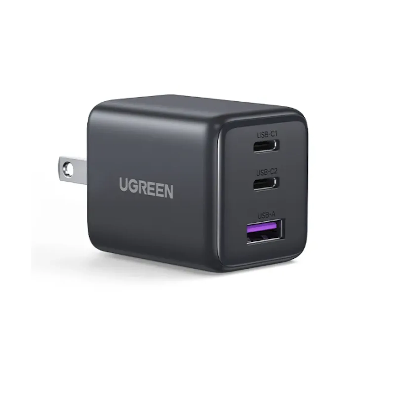 UGREEN 55537 GaN 30W 3 Ports USB-C Fast Charger Adapter
