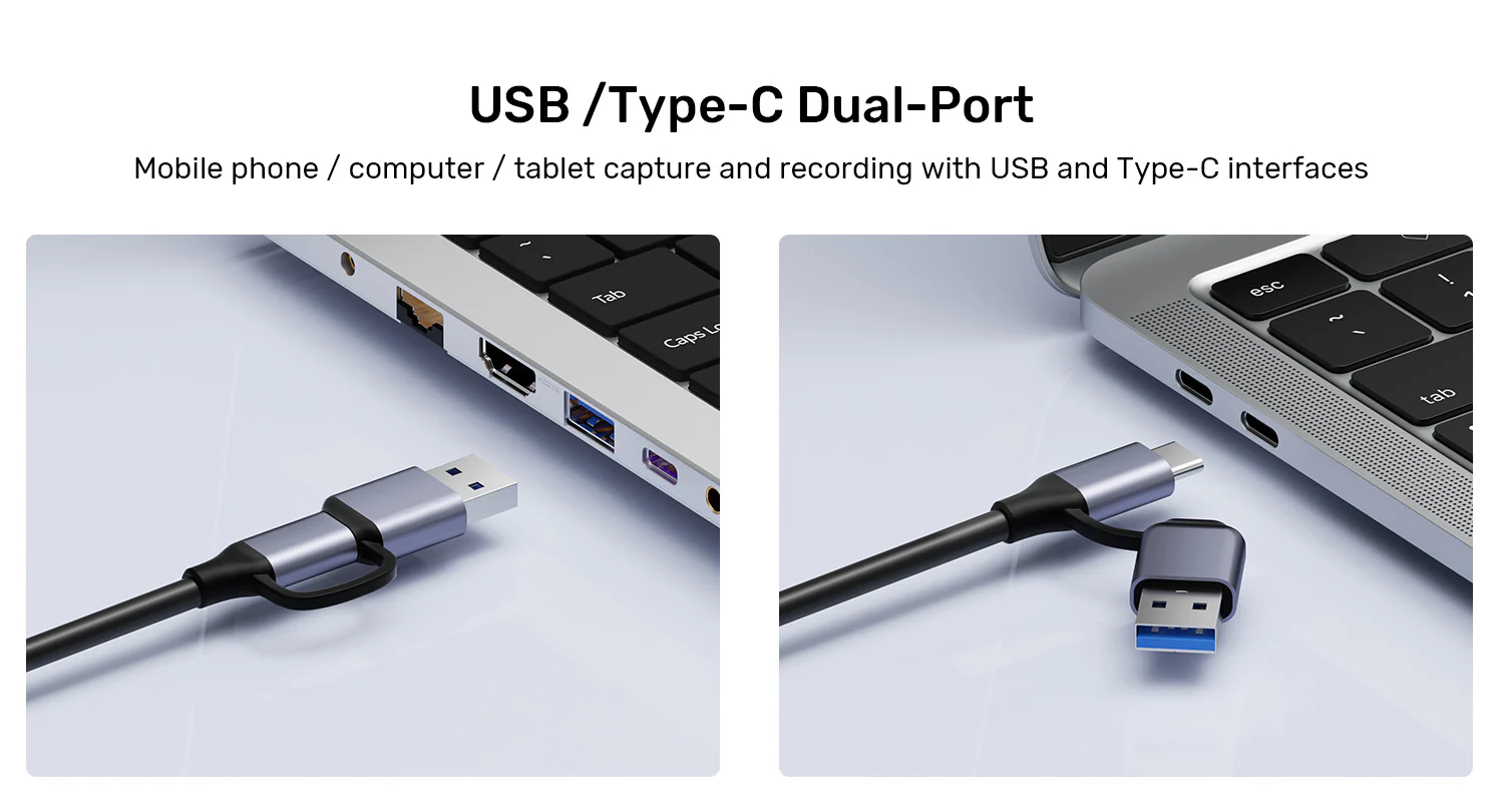 UNITEK 4K HDMI to USB-C USB-A Video Capture Card Plug & Play Buy UNITEK 4K HDMI to USB-C USB-A Video Capture Card Plug & Play Online in Pakistan - UGREEN PK