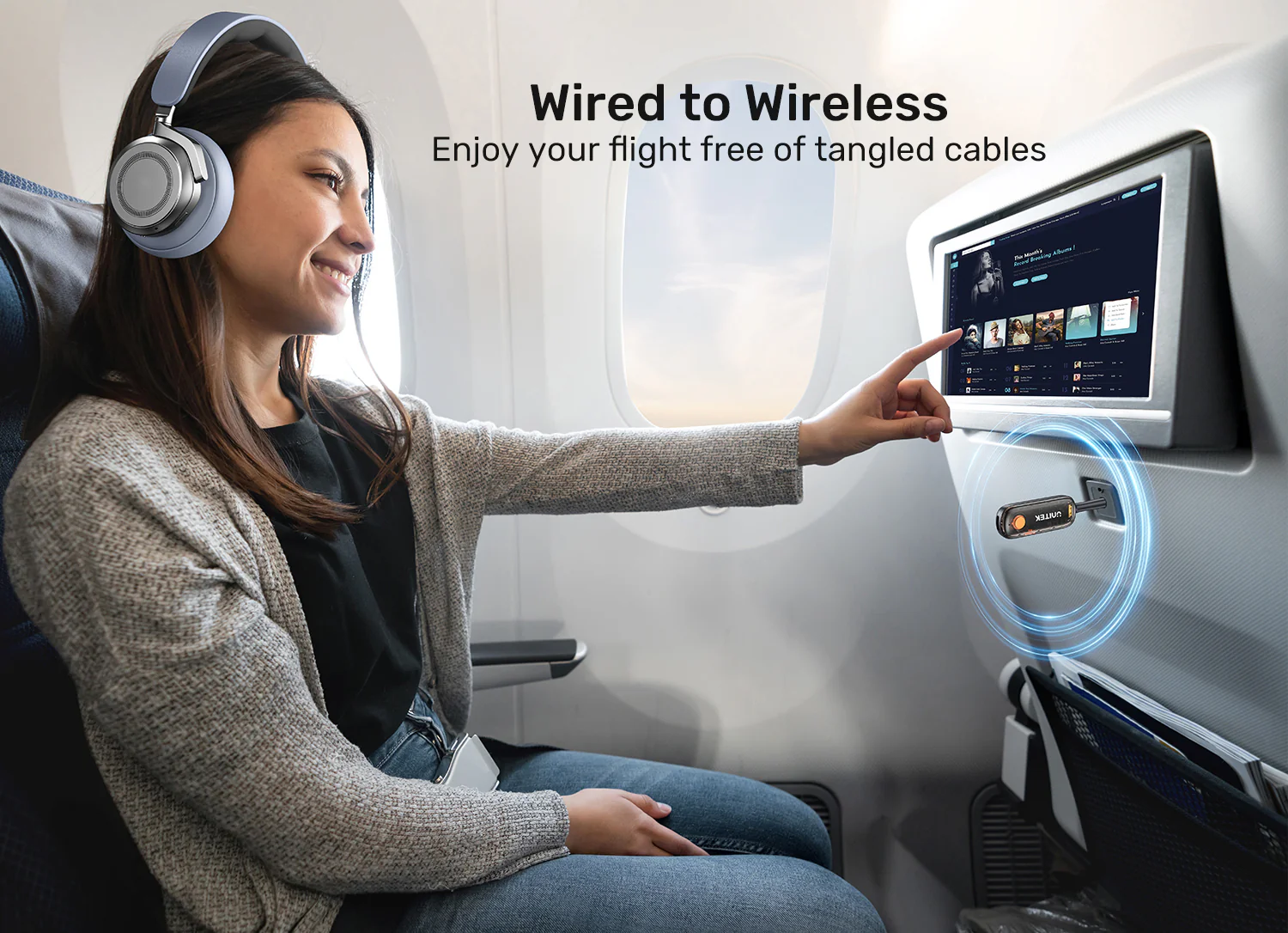 UNITEK 2-in-1 Bluetooth 5.3 Transmitter & Receiver Low Latency, Dual-Device Pairing Buy UNITEK 2-in-1 Bluetooth 5.3 Transmitter & Receiver Low Latency, Dual-Device Pairing Online in Pakistan - UGREEN PK