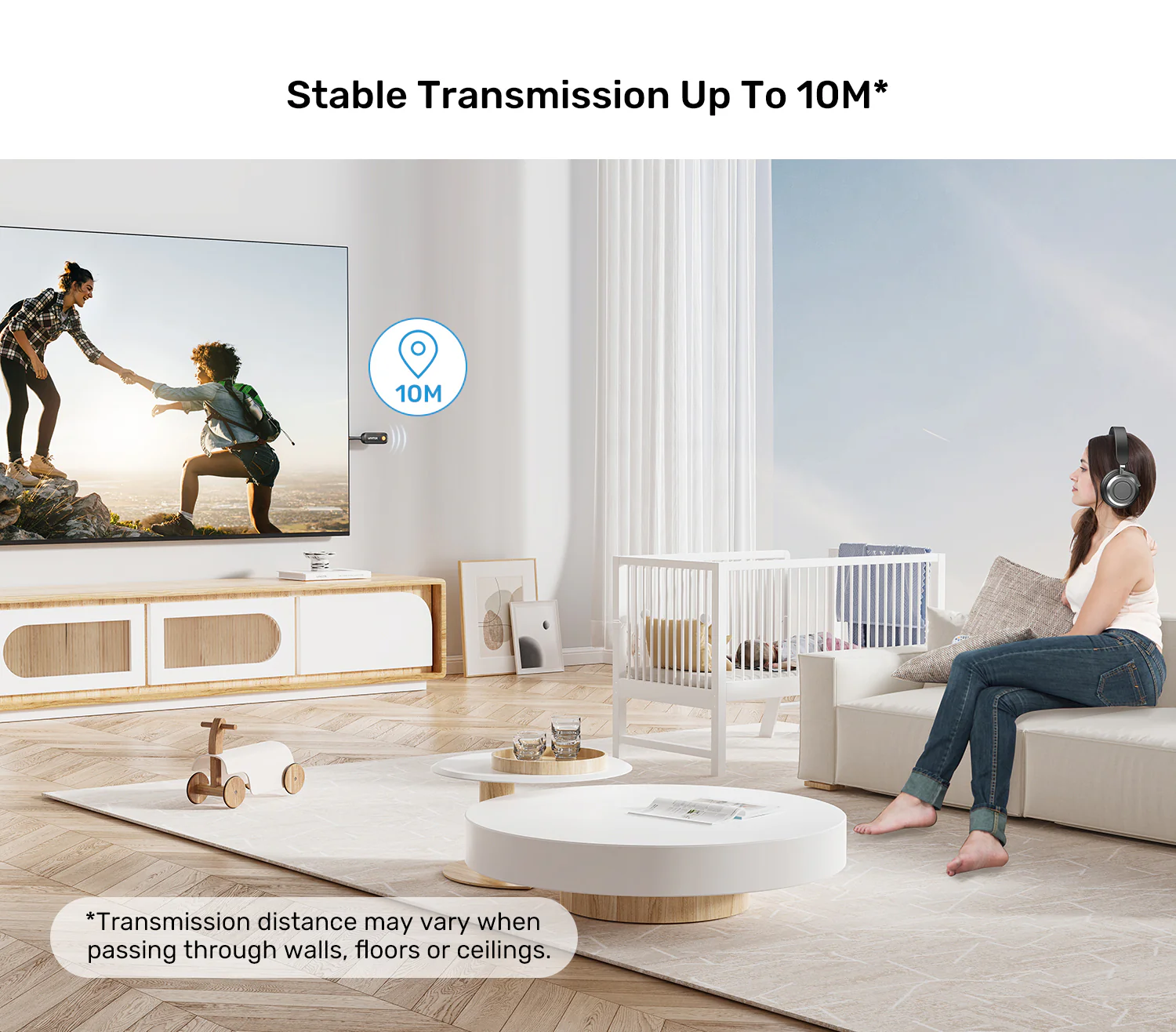 UNITEK 2-in-1 Bluetooth 5.3 Transmitter & Receiver Low Latency, Dual-Device Pairing Buy UNITEK 2-in-1 Bluetooth 5.3 Transmitter & Receiver Low Latency, Dual-Device Pairing Online in Pakistan - UGREEN PK