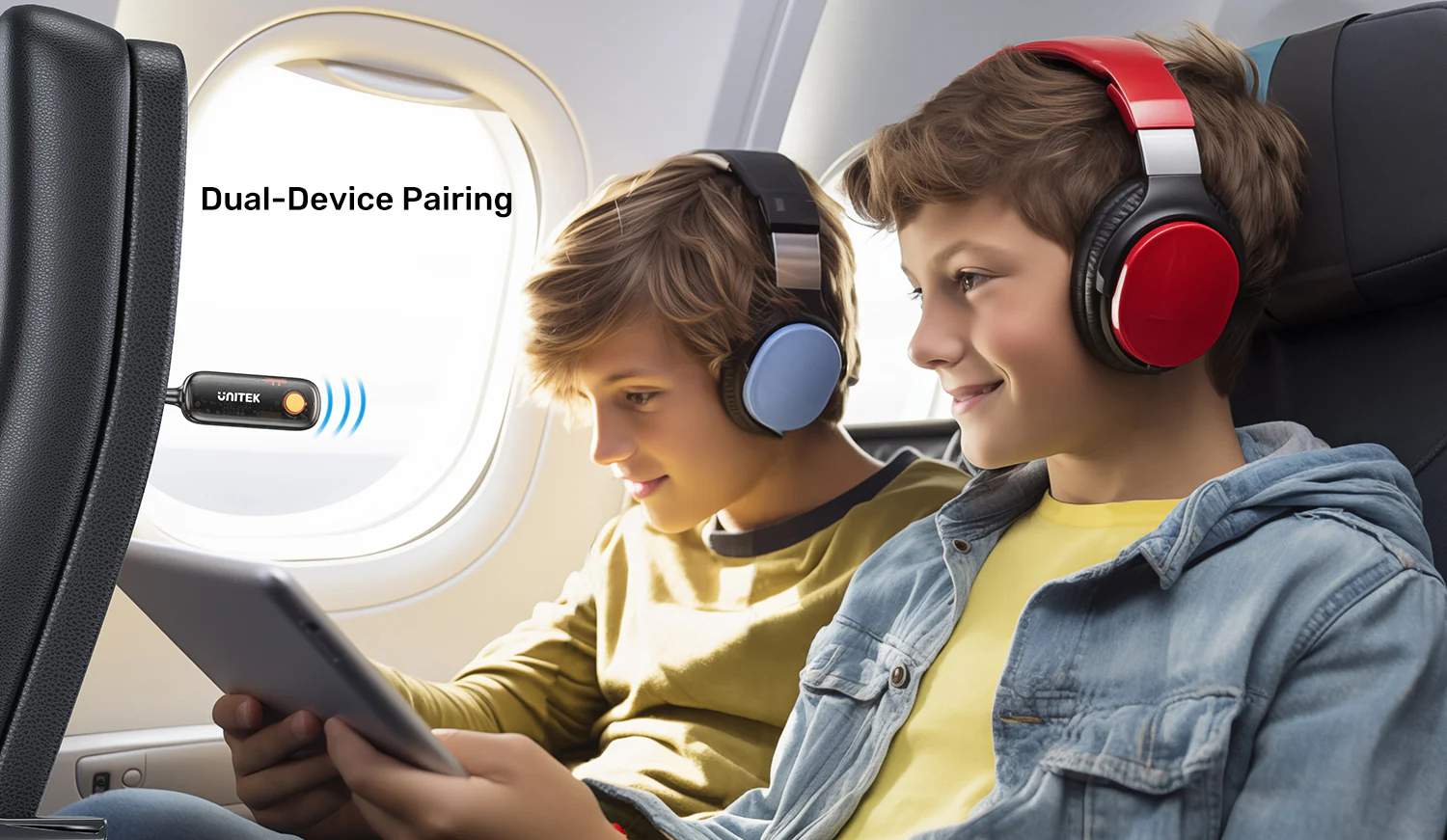 UNITEK 2-in-1 Bluetooth 5.3 Transmitter & Receiver Low Latency, Dual-Device Pairing Buy UNITEK 2-in-1 Bluetooth 5.3 Transmitter & Receiver Low Latency, Dual-Device Pairing Online in Pakistan - UGREEN PK