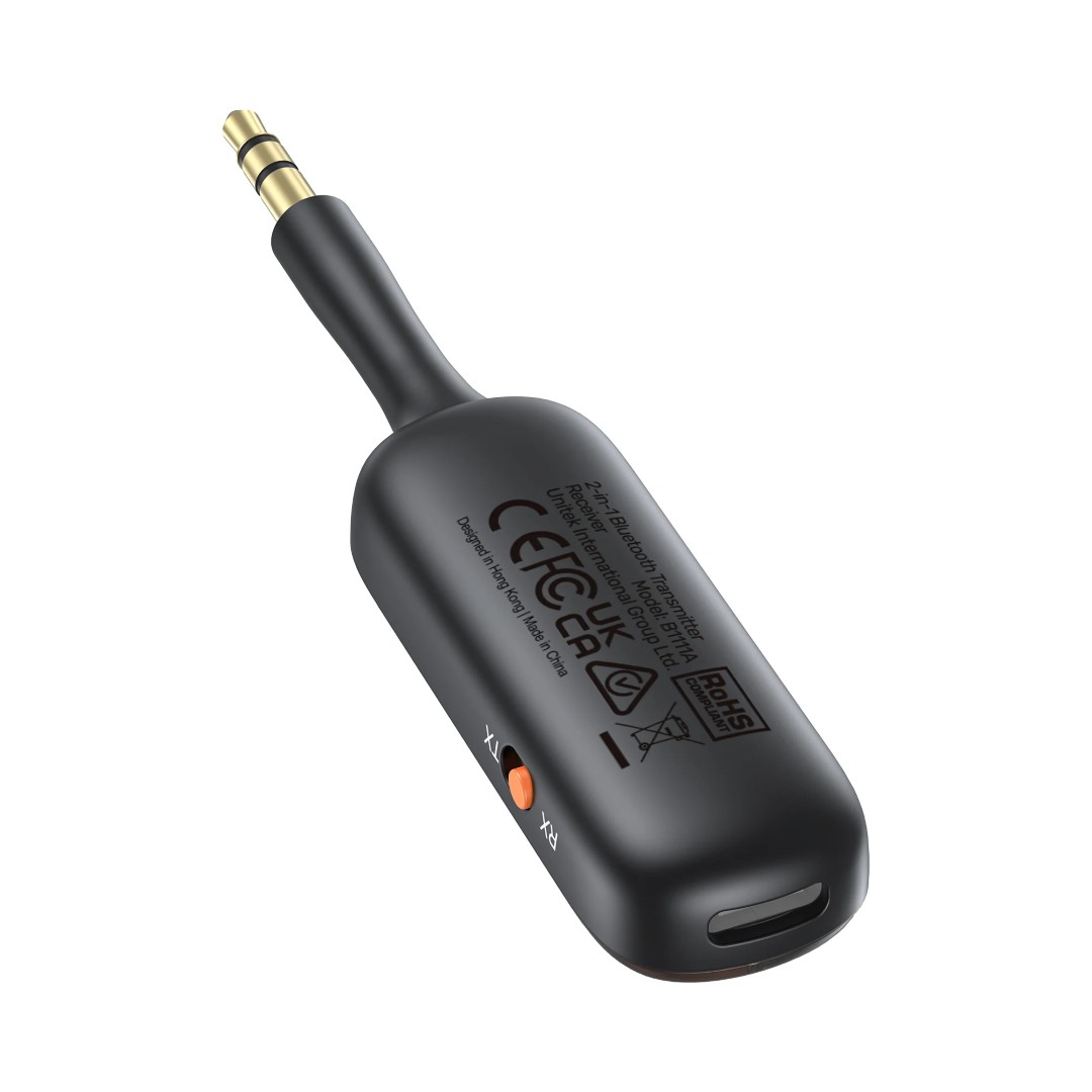 Buy UNITEK 2-in-1 Bluetooth 5.3 Transmitter & Receiver Low Latency, Dual-Device Pairing Online in Pakistan - UGREEN PK