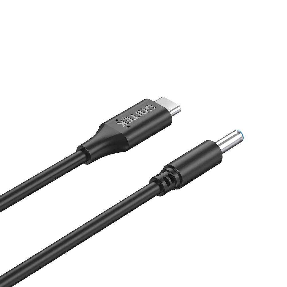 Buy UNITEK USB-C to DC HP Laptops Blue Pin Charging Cable (1.8 Meter) 65W, PD Fast Charging Online in Pakistan - UGREEN PK