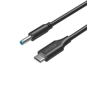 UNITEK C14117BK-1.8M USB-C to DC HP Blue Pin Charging Cable
